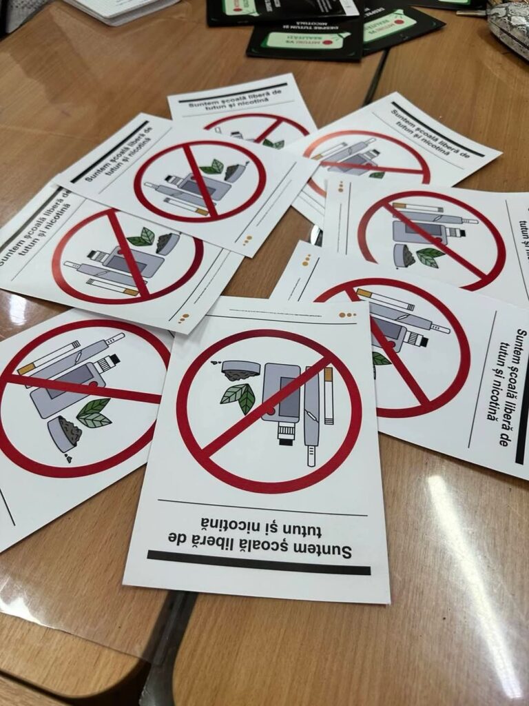📢 Seminar pentru cadrele didactice: „Viitorul fără fumat!” 